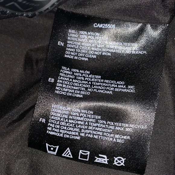 NOIZE Shiny Black Puffer Jacket - Picture 7 of 14